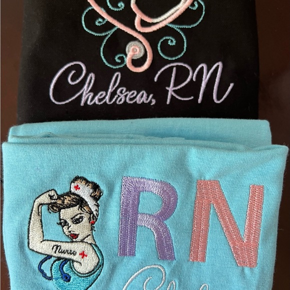 Embroidered Nurse Tote bag. Great gift for Mother’s Day., & includes Nurse name - Picture 6 of 6